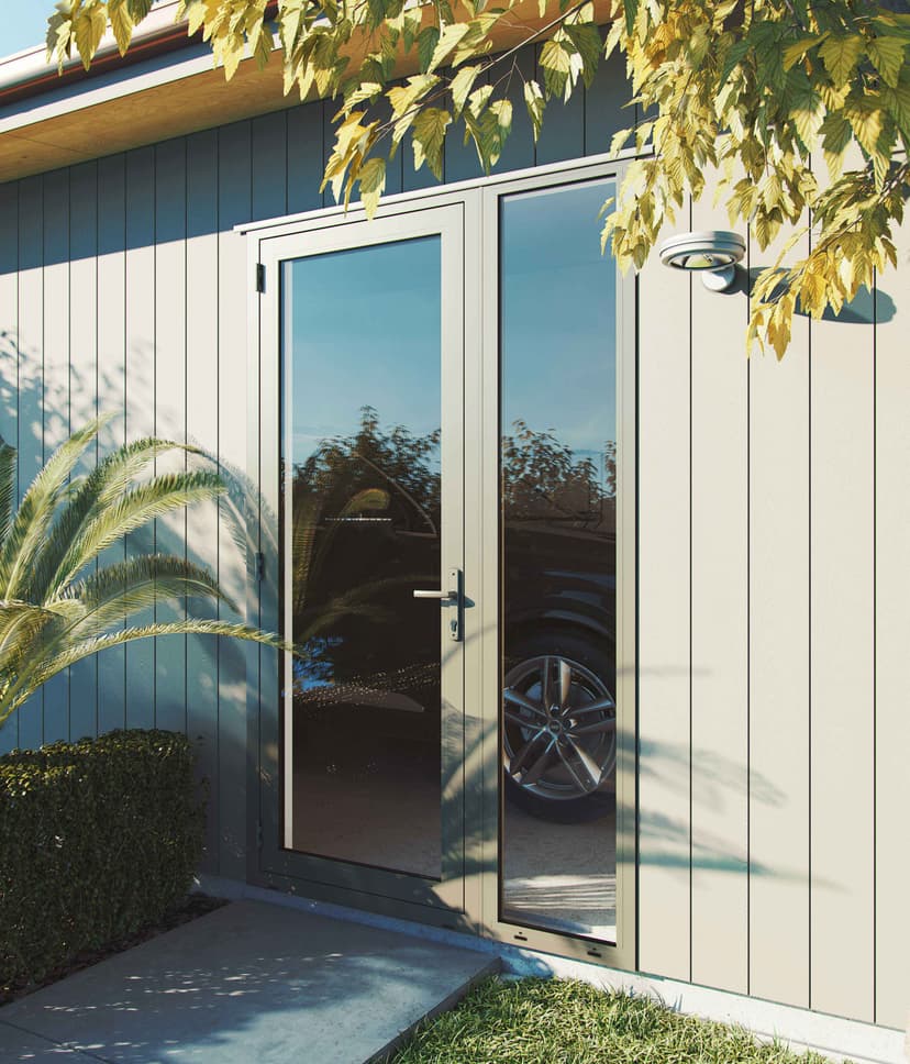 Fairview hinged door example