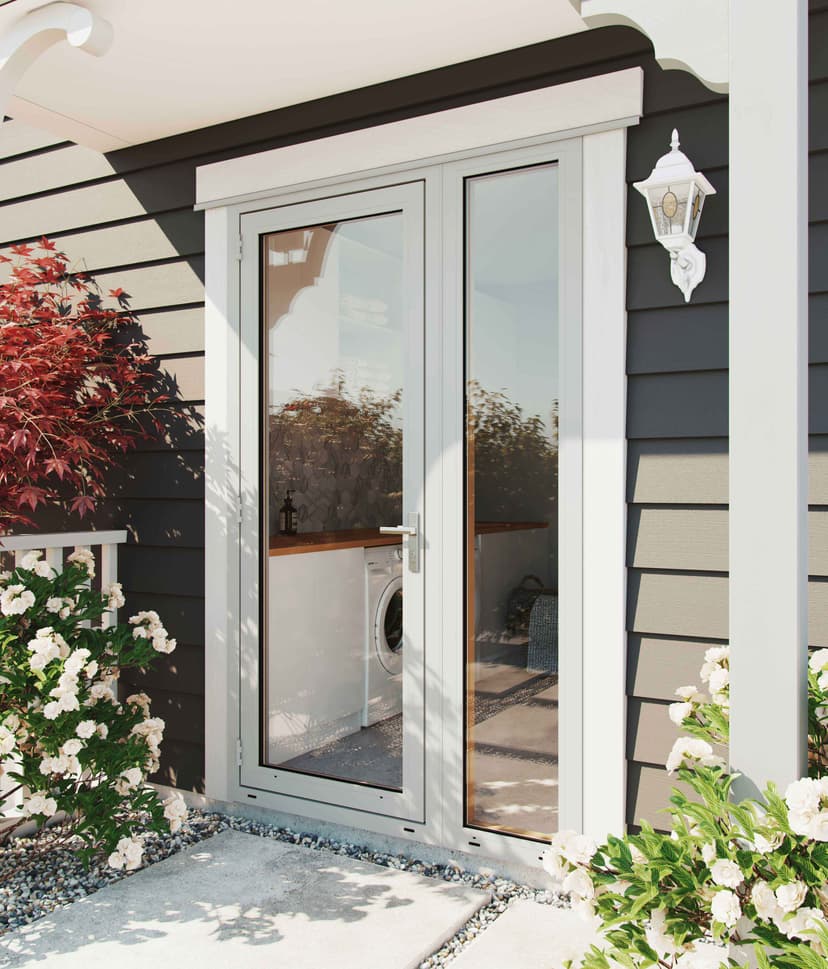Fairview hinged door example